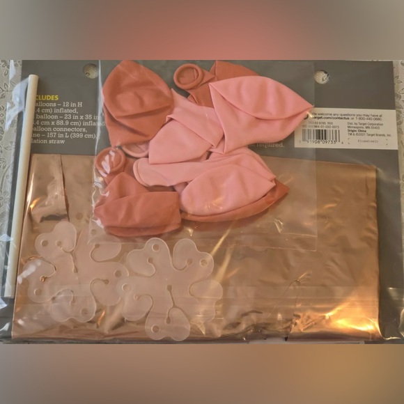 2 Foil + Latex Love Script Balloon Pack Assorted Pinks -Spritz 2 kits for $6.00 - Picture 7 of 8